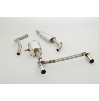 Sistema De Catback De 63,5 Mm Con Salida De Escape Izquierdo Y Derecho Friedrich Renault Megane Iii Grandtour (Typ Z) Incluido G