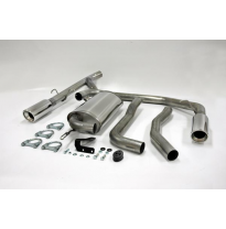 Sistema De Catback De 63,5 Mm Con Salida De Escape Izquierdo Y Derecho Friedrich Volvo S70 / V70  Año: 96-2000 2wd 2.0l Turbo 13