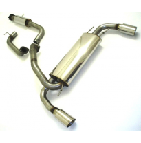 Catback-System De 76 Mm Con Salida De Escape Izquierdo Y Derecho Friedrich Mazda 3 Mps (Bl) Hatchback  Desde Año: 10/2009 2.3l T