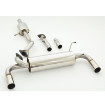 Sistema De Catback De 63,5 Mm Con Salida De Escape Izquierdo Y Derecho Friedrich Mazda Mx5 Nb Roadster  Año: 98-2005 1.6l 16v 81