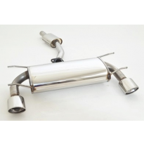 Sistema De Catback De 63,5 Mm Con Salida De Escape Izquierdo Y Derecho Friedrich Mazda Mx5 Nc Roadster Ab 2006 1.8l 16v 93kw / 2