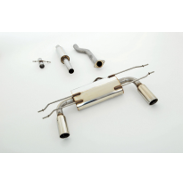 Sistema De Catback De 63,5 Mm Con Salida De Escape Izquierdo Y Derecho Friedrich Mazda Cx-3 Awd  Desde Año: 06/2015  2.0l Skyact