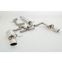 Catback-System De 76 Mm Con Salida De Escape Izquierdo Y Derecho Friedrich Skoda Octavia Rs 5e  Desde Año: 2013 Sedan &amp; Combi  R