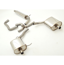 Sistema De Catback De 63,5 Mm Con Salida De Escape Izquierdo Y Derecho Friedrich Skoda Octavia Rs 5e  Desde Año: 2013 Sedan &amp; Co