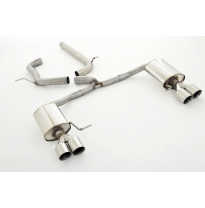 Catback-System De 76 Mm Con Salida De Escape Izquierdo Y Derecho Friedrich Skoda Octavia Rs 5e  Desde Año: 2013 (Incluido Faceli