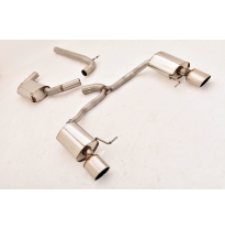 Catback-System De 76 Mm Con Salida De Escape Izquierdo Y Derecho Friedrich Seat Leon 5f St Cupra  Año: 02/2017-06/2018 2wd  2.0l