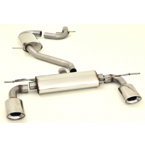 Sistema De Catback De 63,5 Mm Con Salida De Escape Izquierdo Y Derecho Friedrich Seat Altea 5p  Desde Año: 2004  1.2l Tsi 77kw /