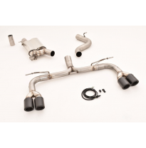 Sistema De Catback De 76 Mm Con Salida De Escape Izquierdo Y Derecho Con Control De Aleta Original Friedrich Seat Cupra Ateca  D