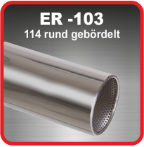 Cola De Escape De Acero Friedrich Er-103