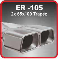 Cola De Escape De Acero Friedrich Er-105