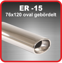 Cola De Escape De Acero Friedrich Er-15