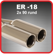 Cola De Escape De Acero Friedrich Er-18