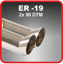 Cola De Escape De Acero Friedrich Er-19