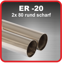 Cola De Escape De Acero Friedrich Er-20