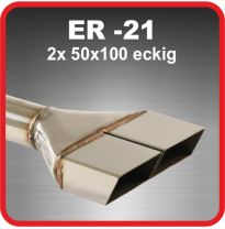 Cola De Escape De Acero Friedrich Er-21