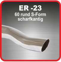 Cola De Escape De Acero Friedrich Er-23