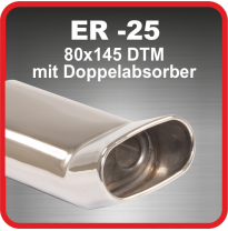 Cola De Escape De Acero Friedrich Er-25