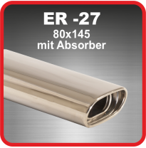 Cola De Escape De Acero Friedrich Er-27