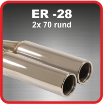 Cola De Escape De Acero Friedrich Er-28