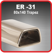 Cola De Escape De Acero Friedrich Er-31