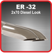 Cola De Escape De Acero Friedrich Er-32