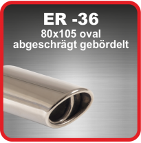 Cola De Escape De Acero Friedrich Er-36