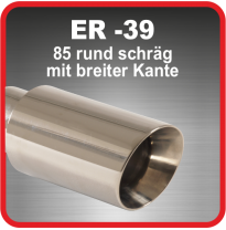 Cola De Escape De Acero Friedrich Er-39