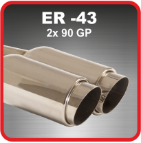 Cola De Escape De Acero Friedrich Er-43