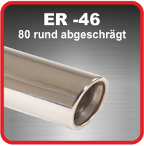 Cola De Escape De Acero Friedrich Er-46