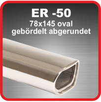 Cola De Escape De Acero Friedrich Er-50