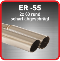 Cola De Escape De Acero Friedrich Er-55