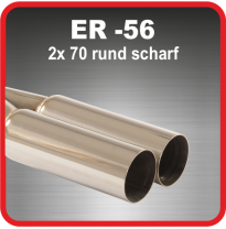 Cola De Escape De Acero Friedrich Er-56