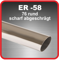 Cola De Escape De Acero Friedrich Er-58