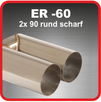 Cola De Escape De Acero Friedrich Er-60