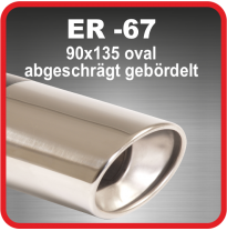 Cola De Escape De Acero Friedrich Er-67