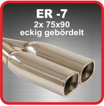 Cola De Escape De Acero Friedrich Er-7