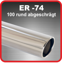 Cola De Escape De Acero Friedrich Er-74