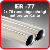 Cola De Escape De Acero Friedrich Er-77