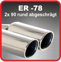 Cola De Escape De Acero Friedrich Er-78