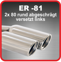 Cola De Escape De Acero Friedrich Er-81