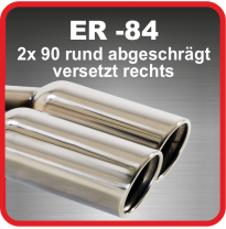 Cola De Escape De Acero Friedrich Er-84