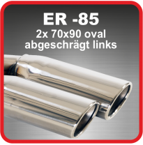 Cola De Escape De Acero Friedrich Er-85