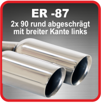 Cola De Escape De Acero Friedrich Er-87