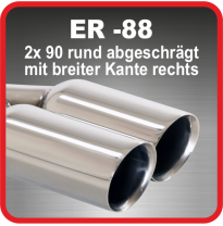 Cola De Escape De Acero Friedrich Er-88