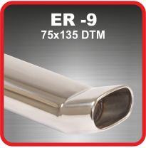 Cola De Escape De Acero Friedrich Er-9