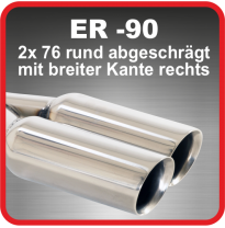 Cola De Escape De Acero Friedrich Er-90