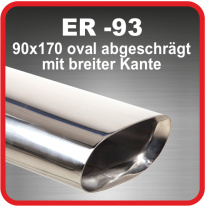 Cola De Escape De Acero Friedrich Er-93