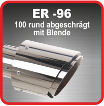 Cola De Escape De Acero Friedrich Er-96