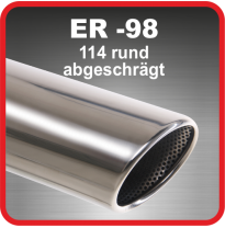 Cola De Escape De Acero Friedrich Er-98