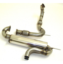 Sistema De Catalizador Racing De 76 Mm W. Tubo De Escape En El Medio Friedrich Opel Speedster  Año: 2003-2005  2.0l 16v Turbo 14